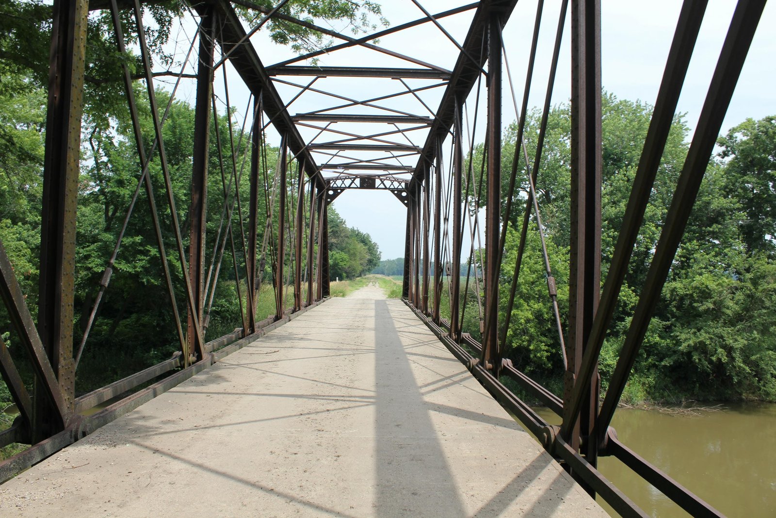 Inside east span (span #1)